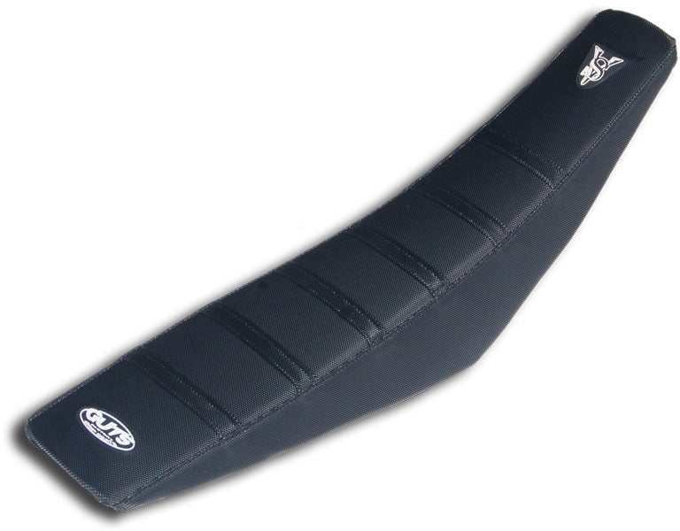 Ribbed Velcro cover in black for Yamaha YZ85, tall height, suitable for models 2002 to 2024.