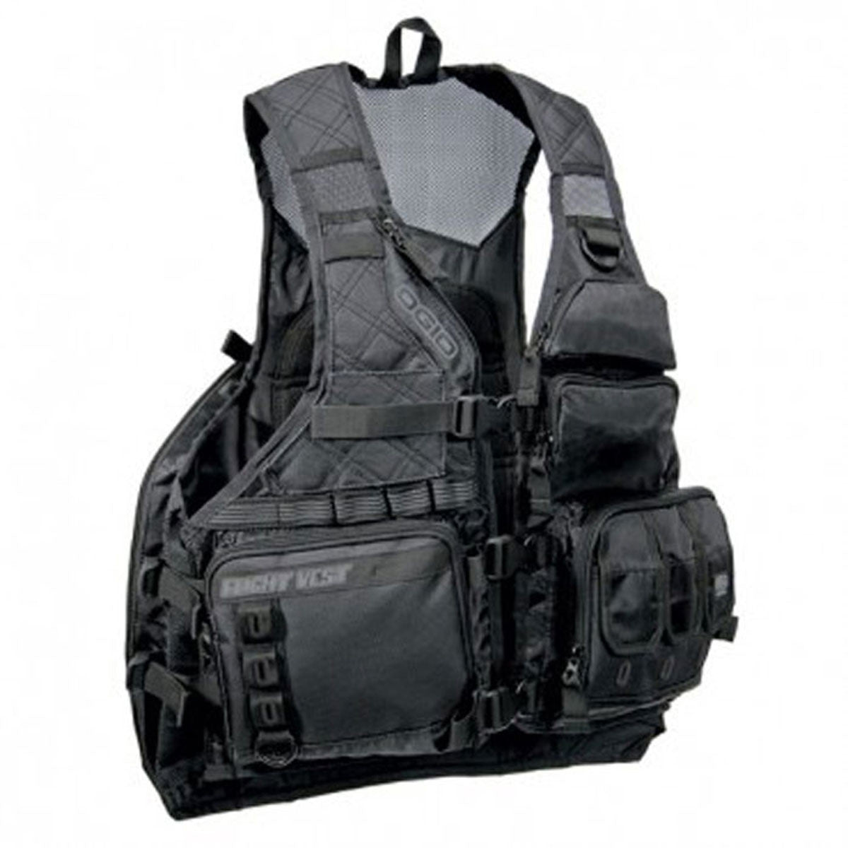 MX Flight Vest Stealth - a sleek, black tactical vest designed for versatility and comfort in outdoor activities.