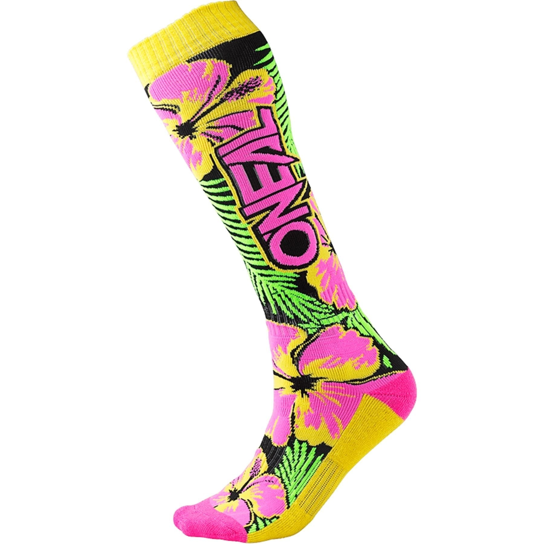 PRO MX Sock ISLAND pink/green/yellow (One Size)