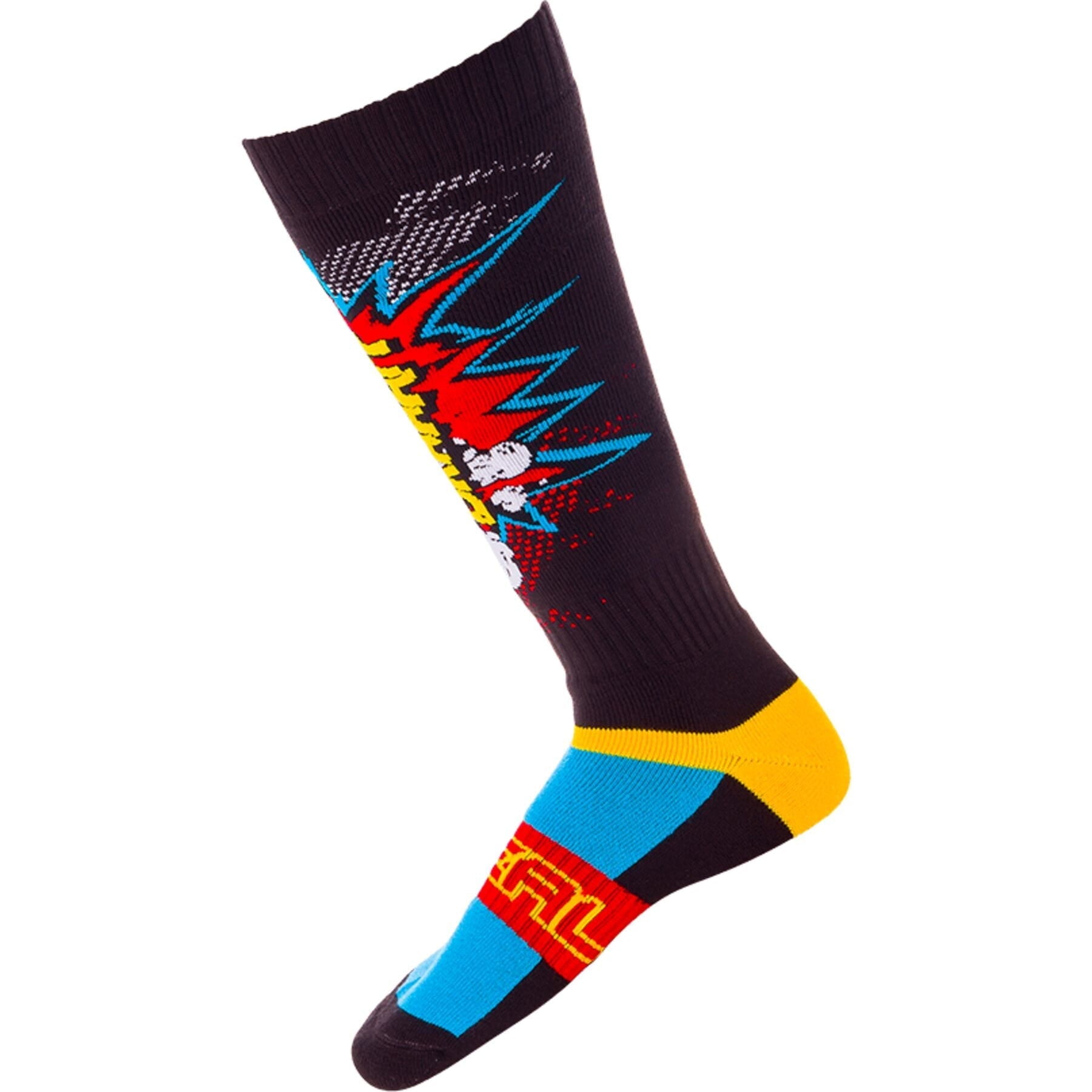 PRO MX Sock BRAAAPP black/multi (One Size)