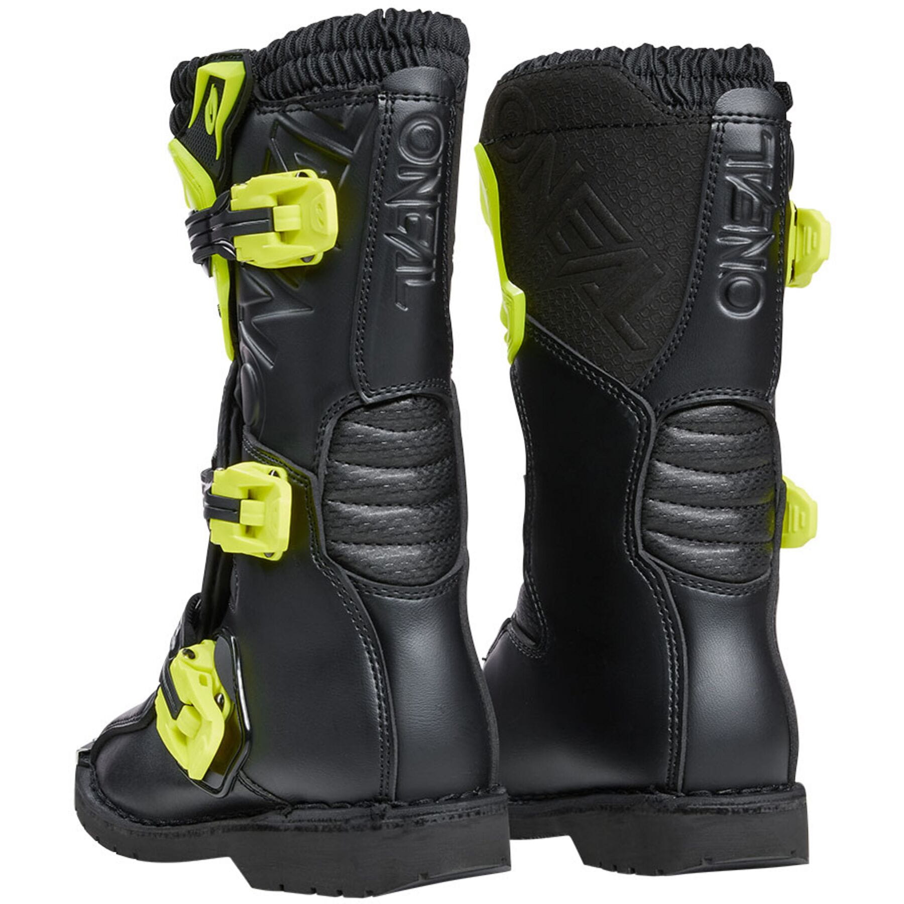 Rider Pro Youth Boot Neon Yellow