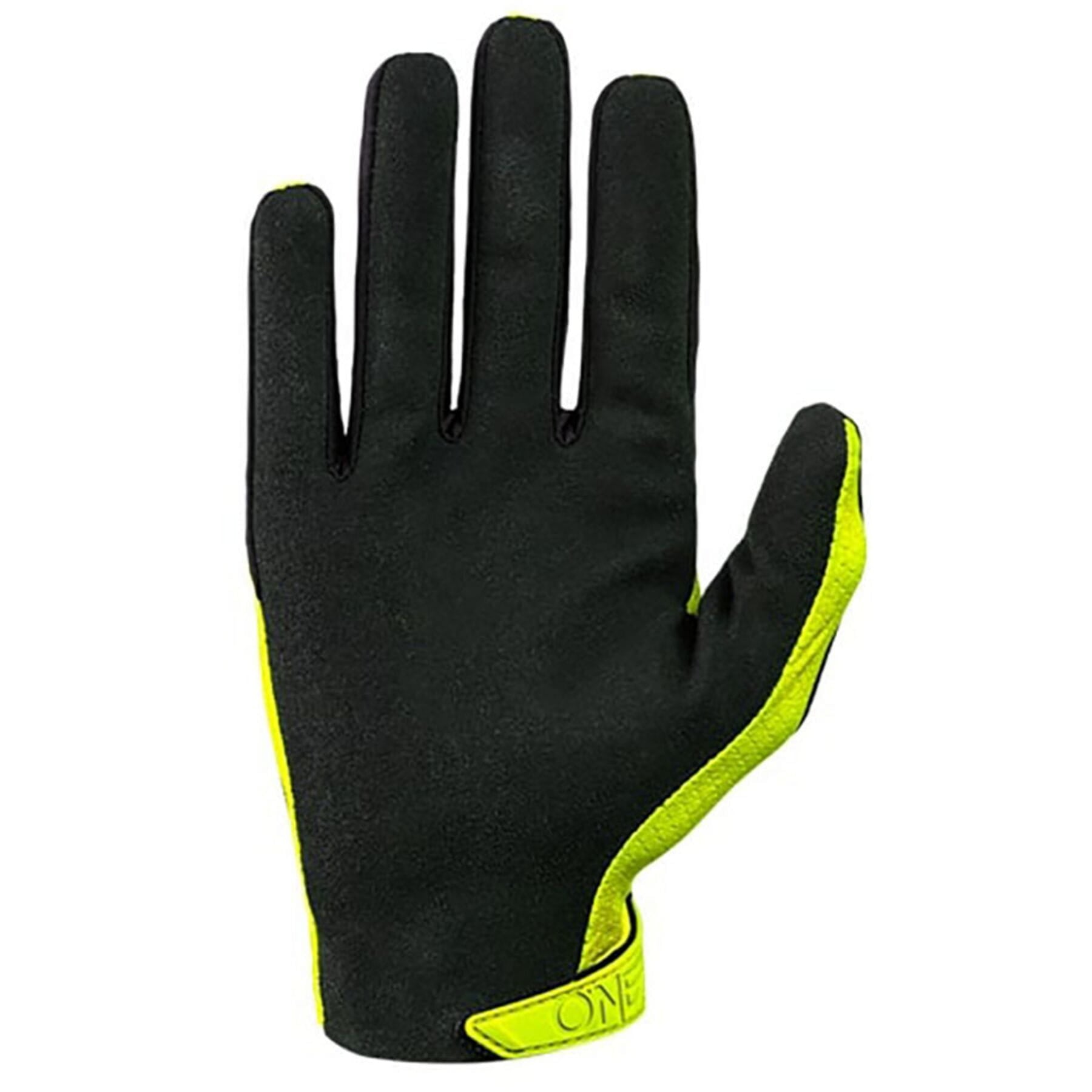 MATRIX Glove STACKED neon yellow featuring a vibrant design and high-performance material for enhanced grip and comfort.