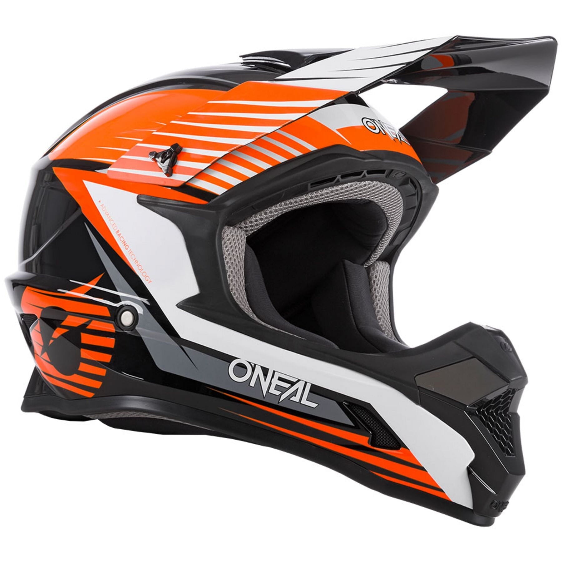 1SRS Helmet Stream Black/Orange XL (61/62 CM)