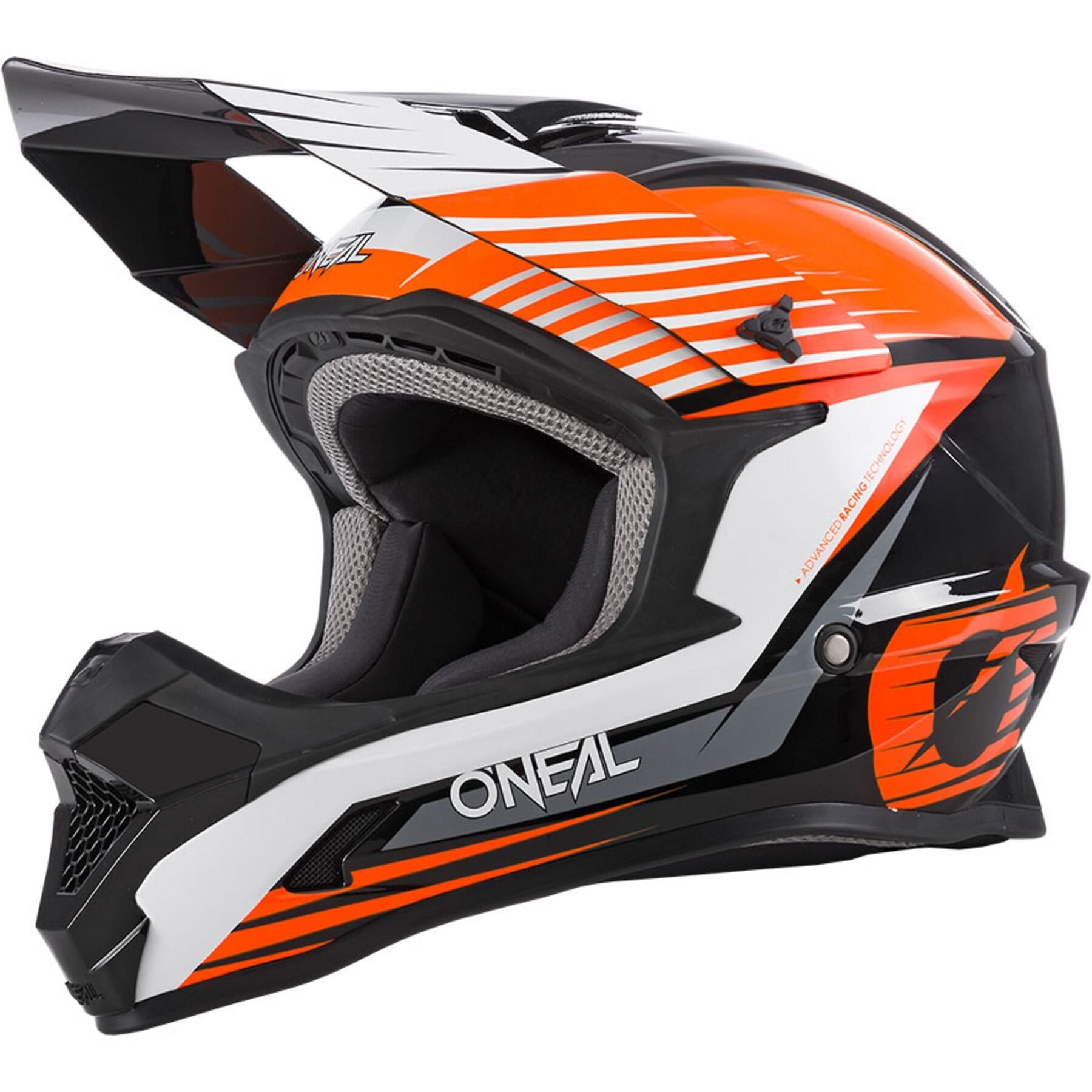 1SRS Helmet Stream Black/Orange XL (61/62 CM)