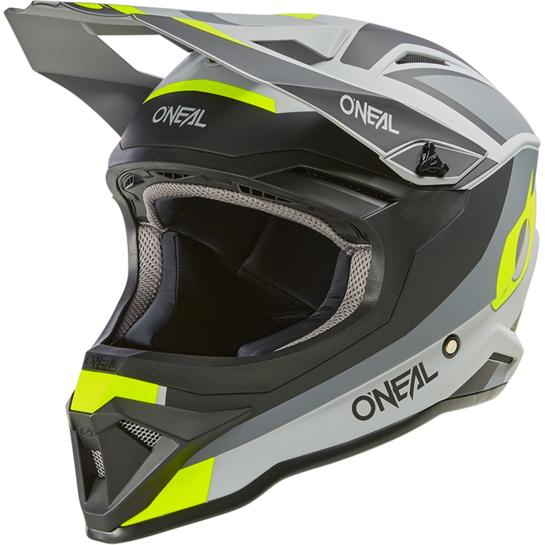 1SRS Youth Helmet STREAM black/neon yellow XL 51/52 cm