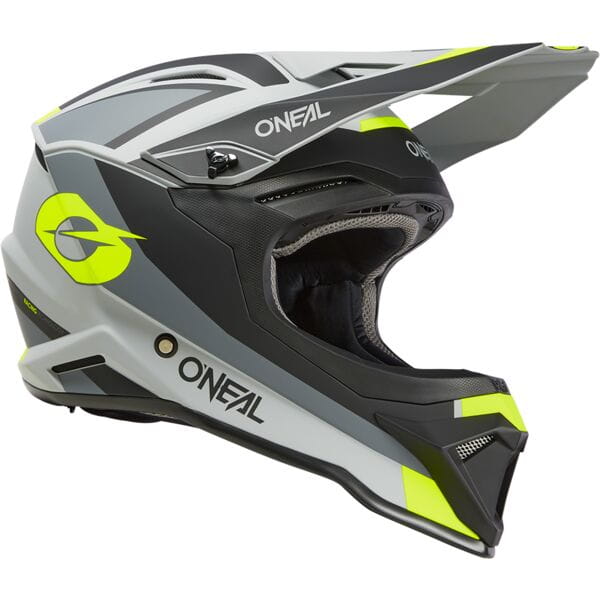 1SRS Youth Helmet STREAM black/neon yellow XL 51/52 cm