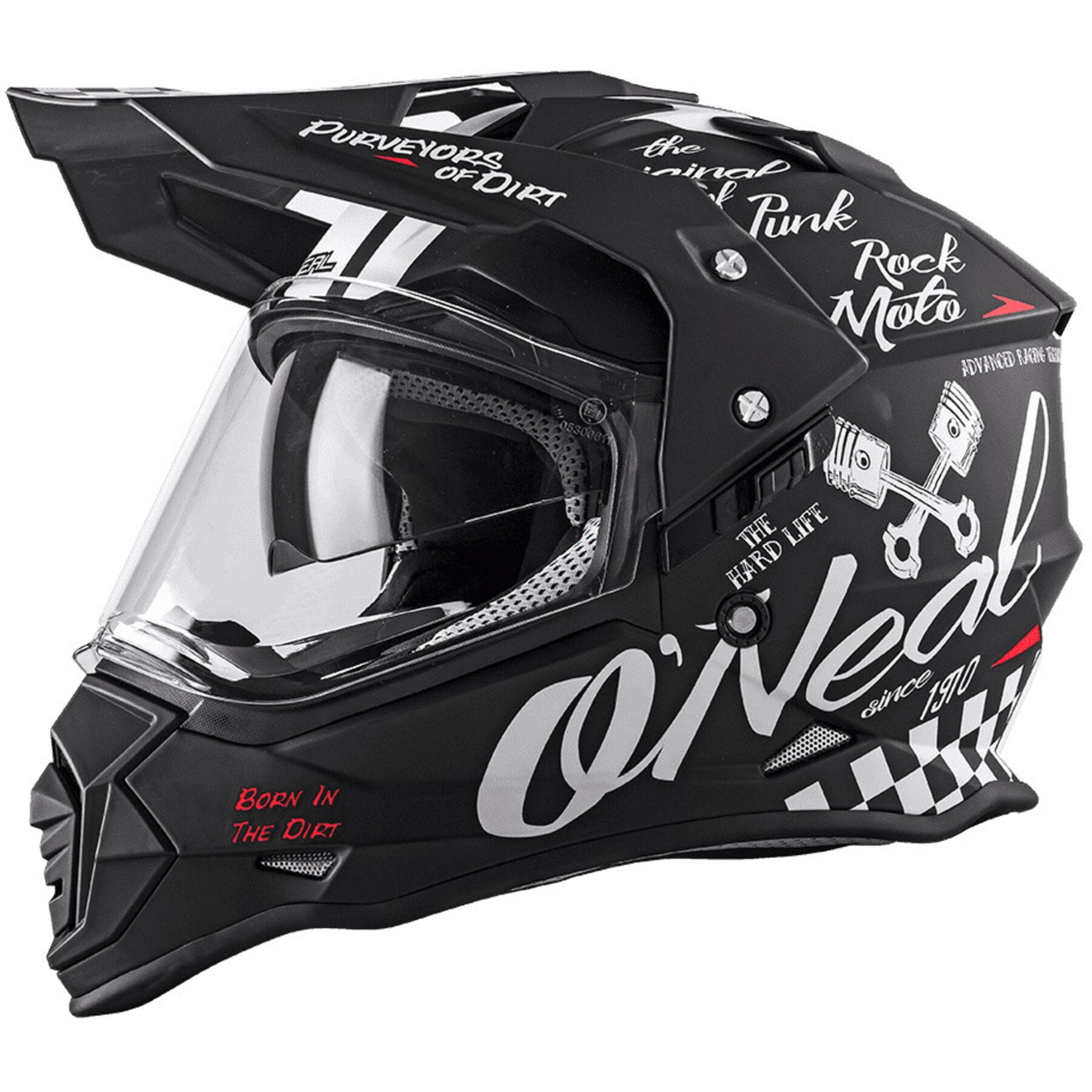 SIERRA Helmet TORMENT V.22 black/white