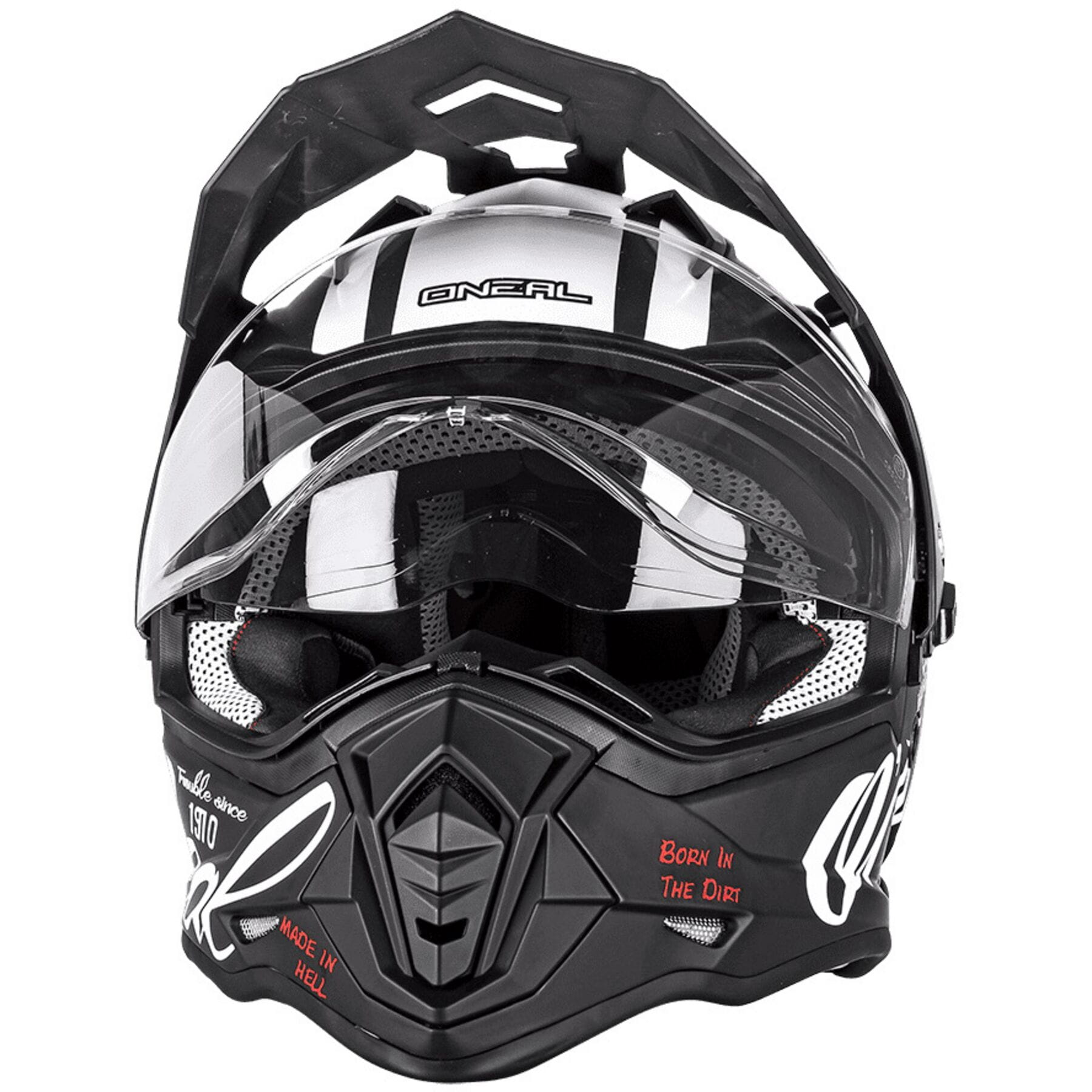 SIERRA Helmet TORMENT V.22 black/white