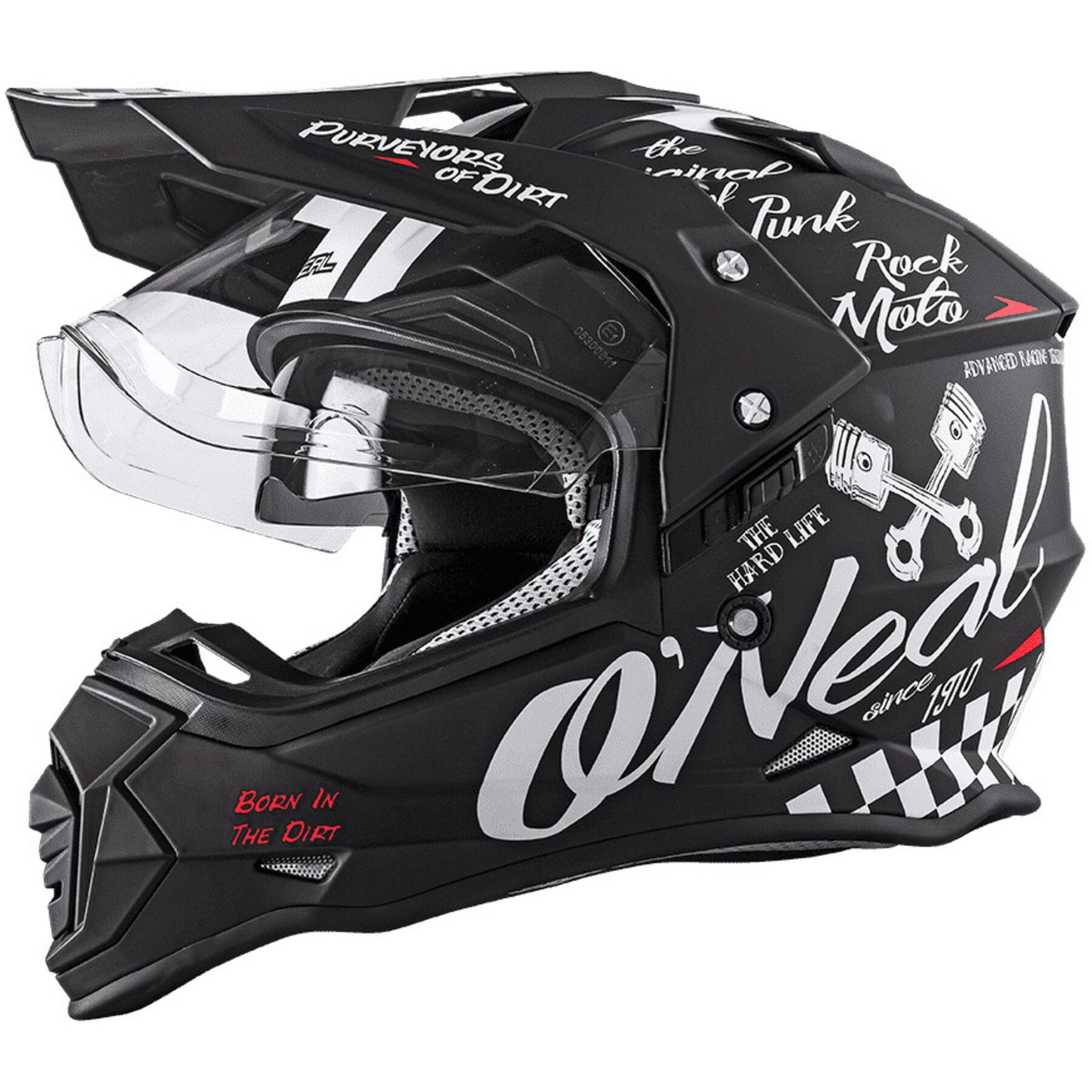 SIERRA Helmet TORMENT V.22 black/white