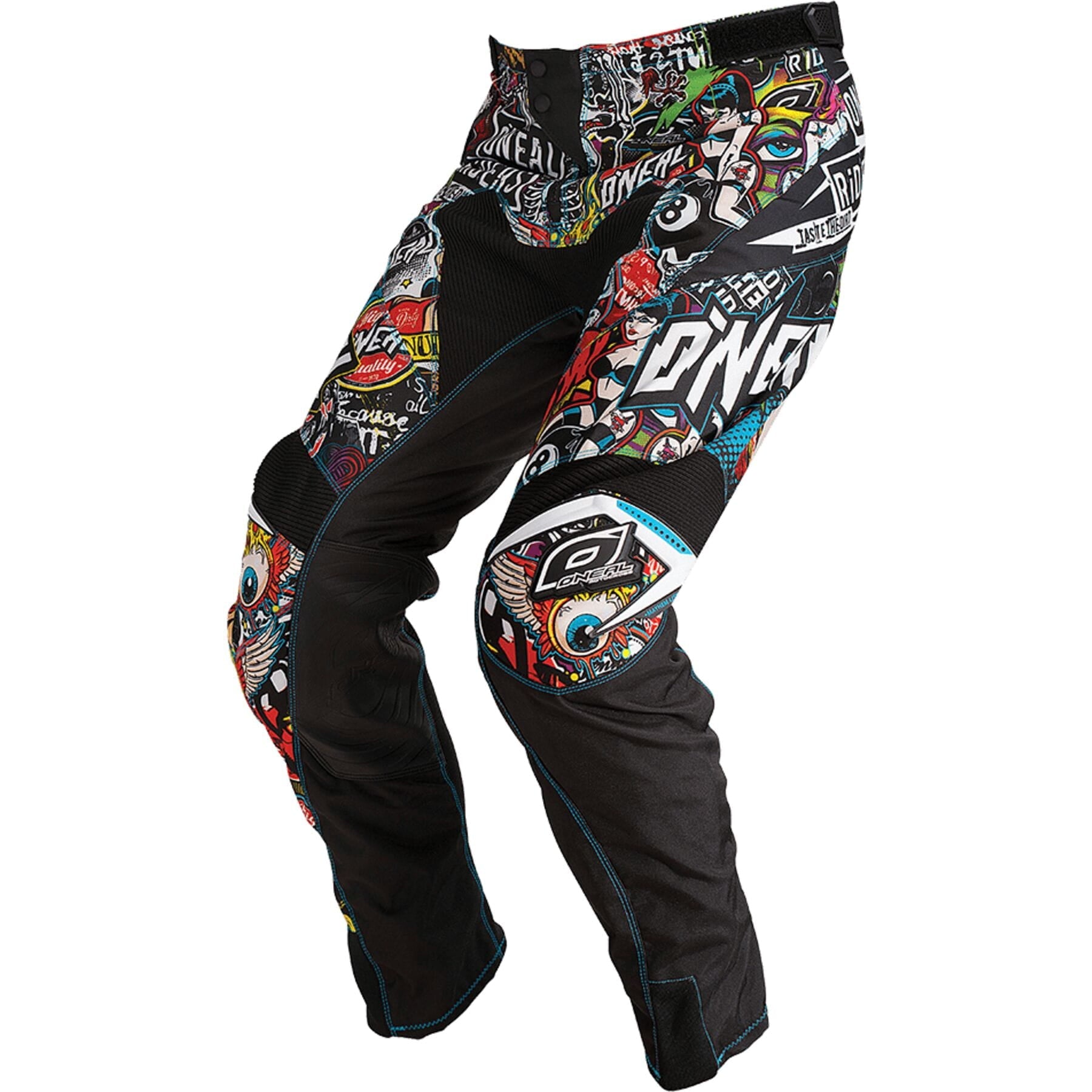 MAYHEM Pants CRANK black/multi