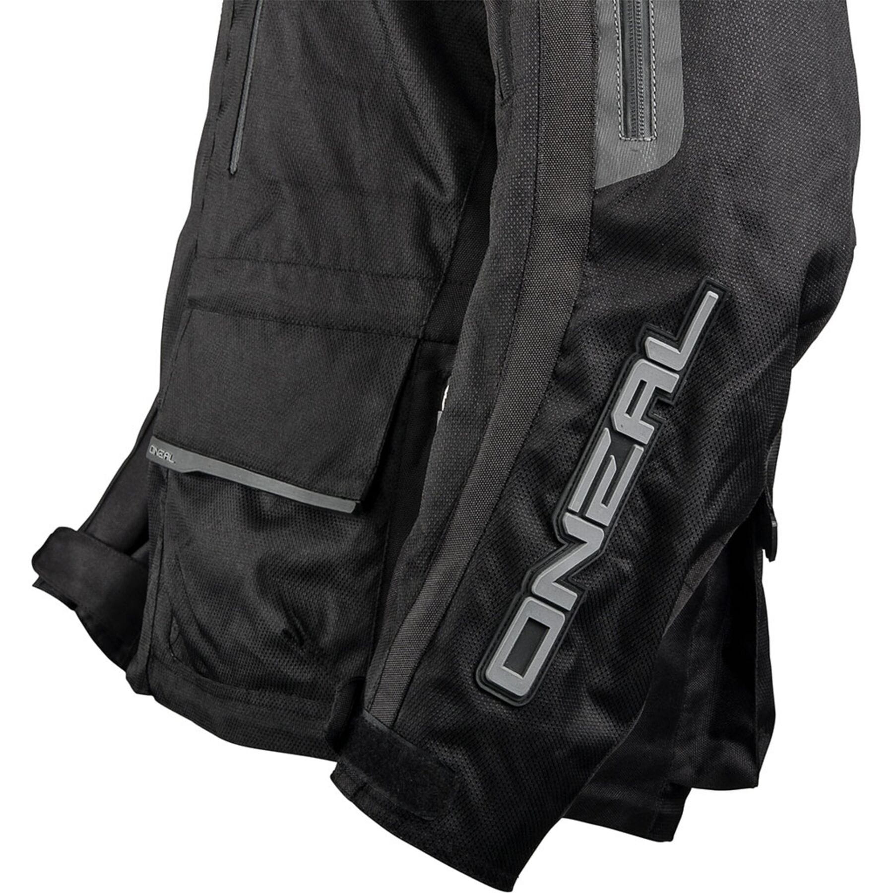 BAJA Racing Enduro Moveo Jacket in black, designed for durability and comfort in off-road riding.