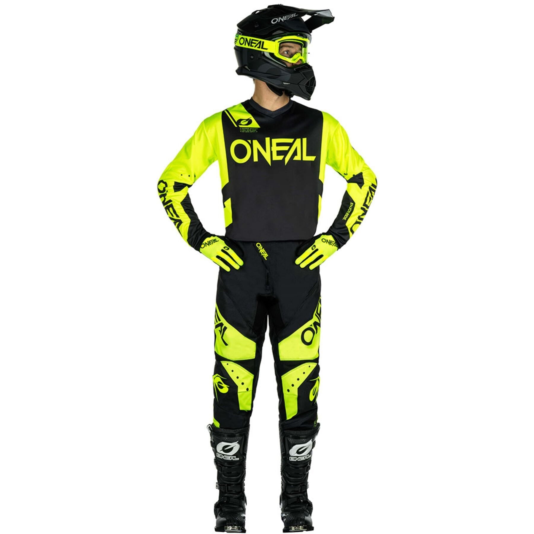 ELEMENT Jersey RACEWEAR V24 Black / Yellow