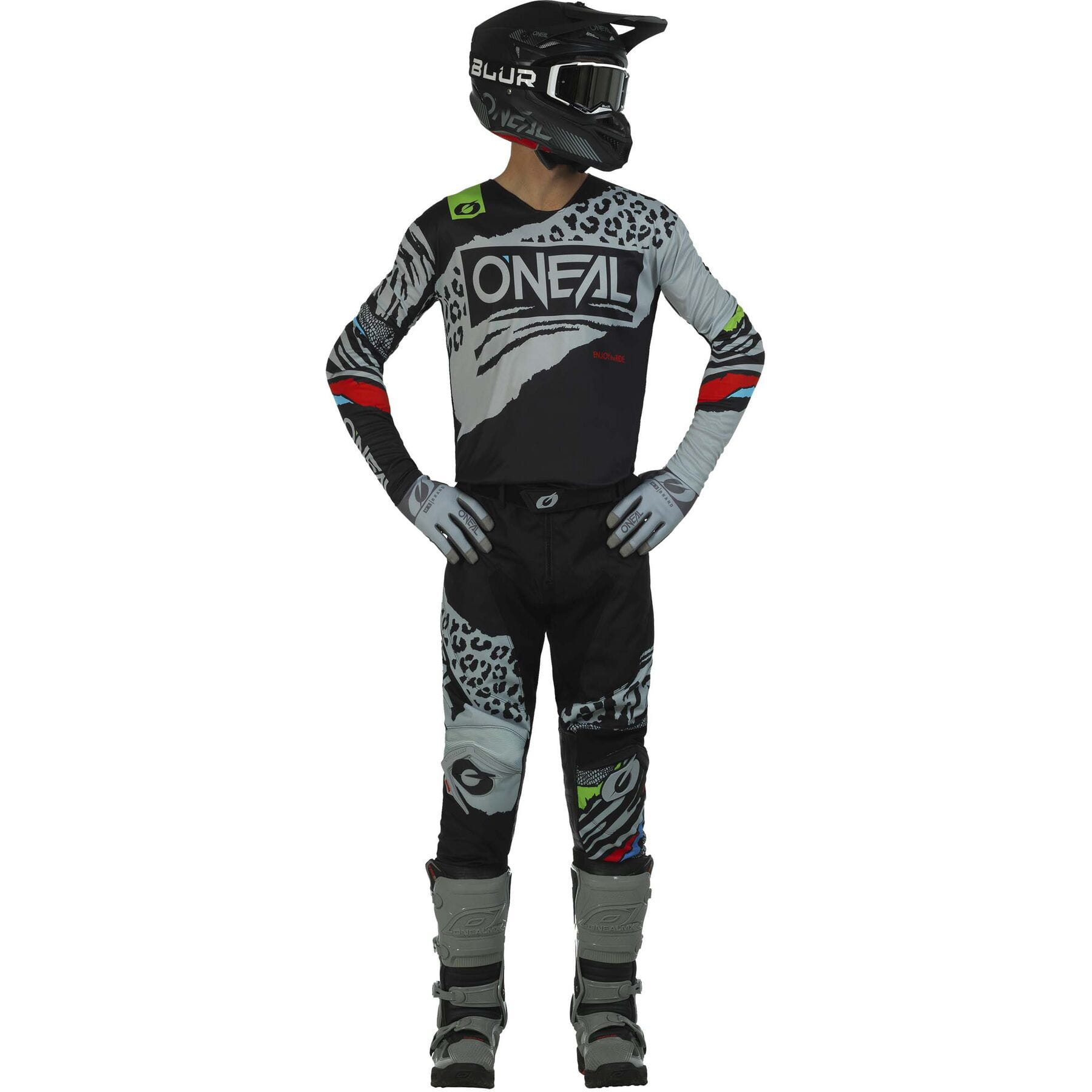 MAYHEM Youth Jersey WILD V.23 black/gray