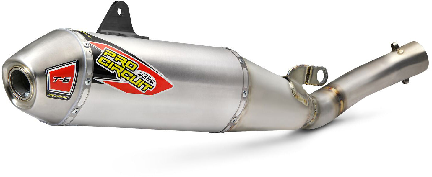 T-6 Stainless Steel Exhaust System for Yamaha YZ450F 2020-2022