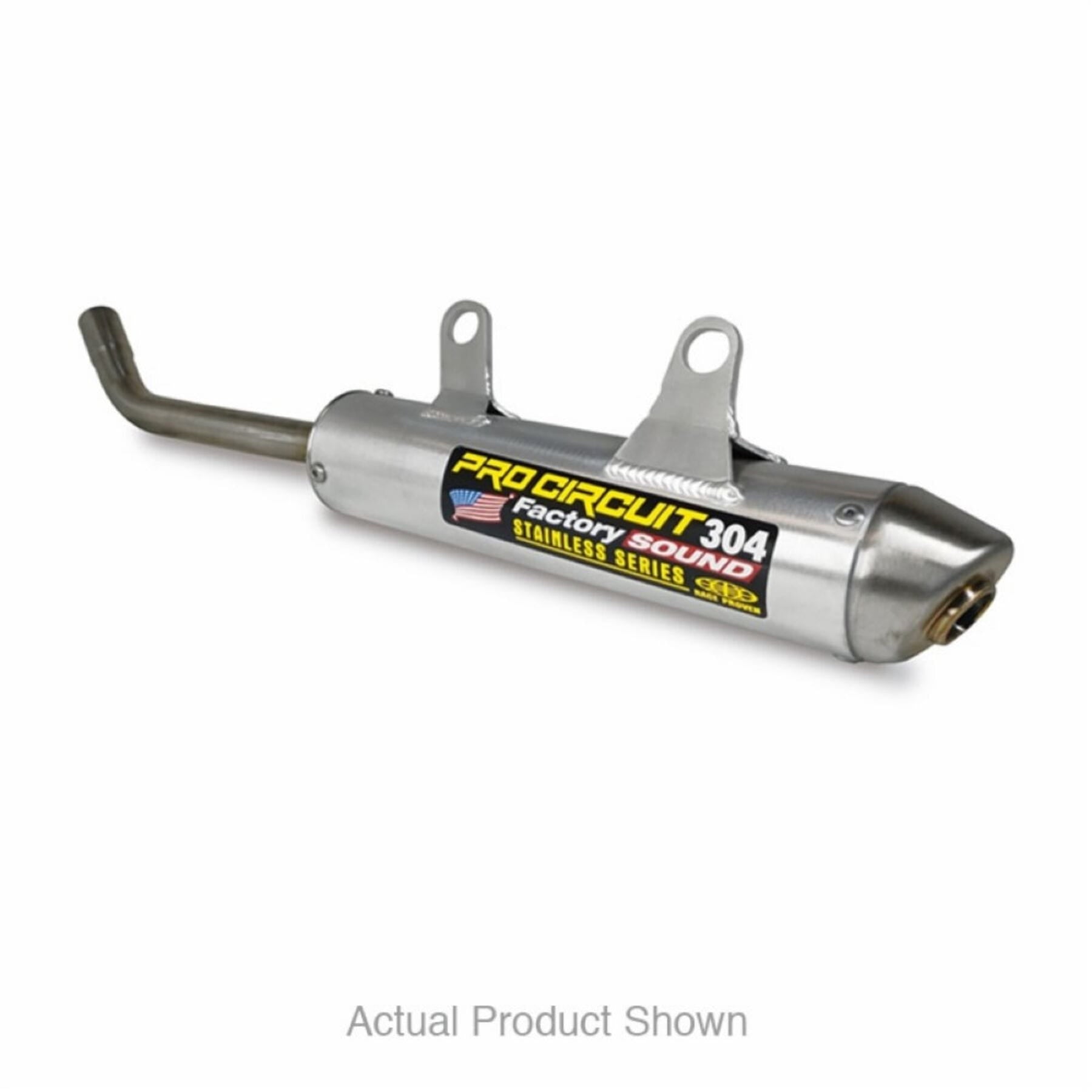 304 silencer for KTM SX125 2023 and Husky TC125 2023, showcasing a sleek design and high-performance features.