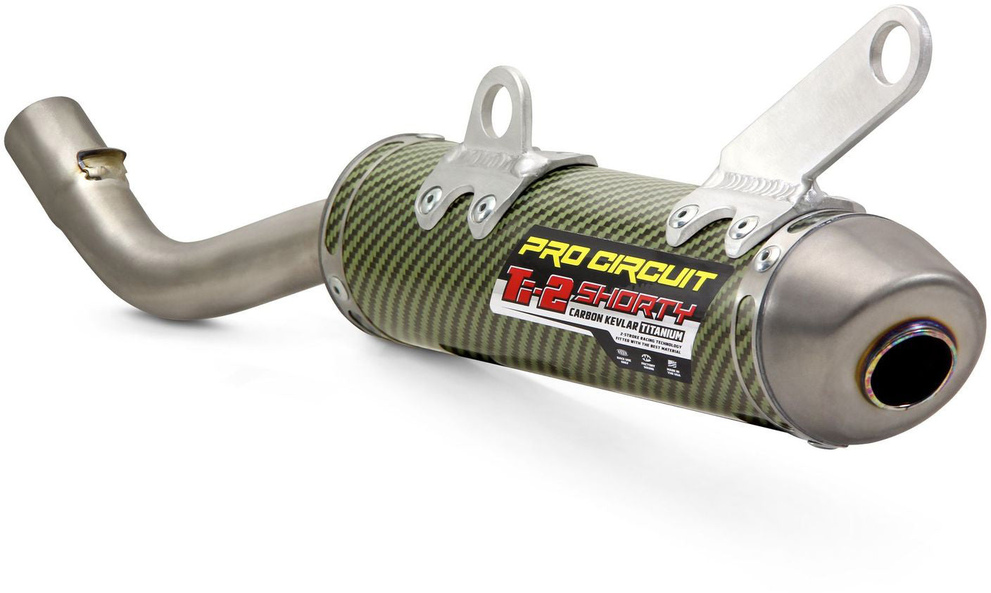 Ti-2 carbon silencer Suzuki RM250 04-08