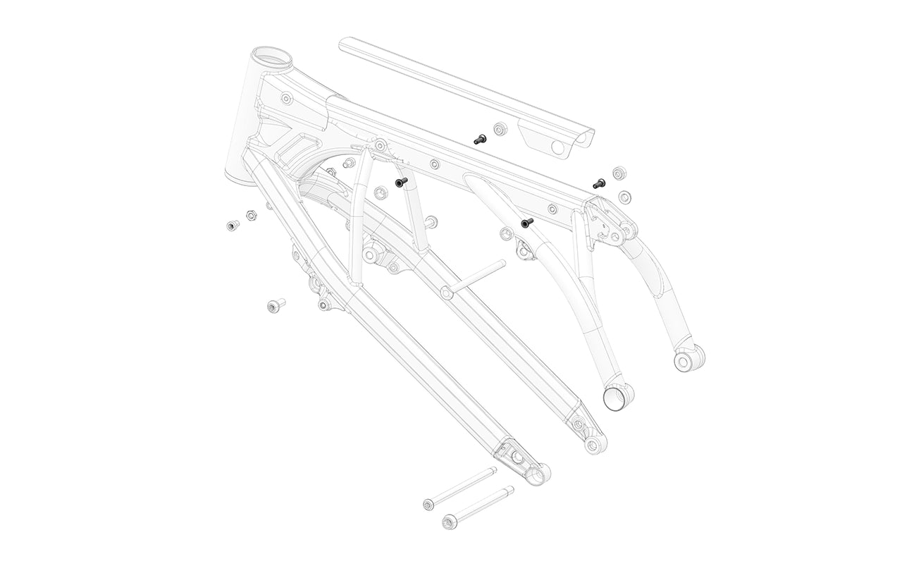 Stainless steel screw for Seat Base Front Frame Bushing installation